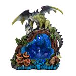 Elements Dragon - Led Woodland Crystal Cave