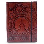 Medium Notebook With Strap - Tibetan Mandala