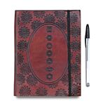 Medium Notebook With Strap - Tibetan Mandala