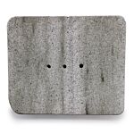 Square Shaped Ziolit Stone Soap Dish