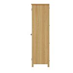 Full Hanging Wardrobe Rustic Oak