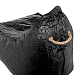 Teardrop Drop Bean Bag Chair Beanbag Black Gaming Chair Modern Beliani