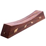 Decorative Sheesham Wood Incense Stick Elephant Box