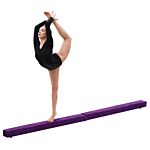 Homcom Balance Beam Trainer, 2.4 M-purple