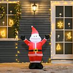 Homcom Inflatable 1.2m Santa Claus