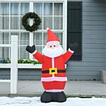 Homcom Inflatable 1.2m Santa Claus