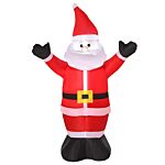 Homcom Inflatable 1.2m Santa Claus