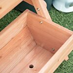 Outsunny 3 Tier Raised Garden Bed Wooden Elevated Planter Box Kit, 66l For Flower, Vegetable, Herb, 65x75x78cm, Brown