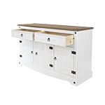 Corona White Medium Sideboard