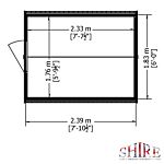 Value Overlap Shed 8 X 6