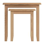 Nest Of 2 Tables Light Oak