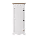 Corona White Vestry Cupboard