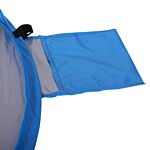 Outsunny 1-2 Person Pop Up Tent Beach Tent Hiking Uv 30+ Protection Patio Sun Shelter Portable Automatic - Blue