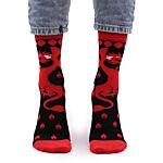Hop Hare Bamboo Socks S/m - Red Dragons