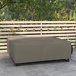 Outsunny Large Square Patio Garden Furniture Set Cover 600d Oxford Waterproof, 230 X 230 X 70cm, Grey