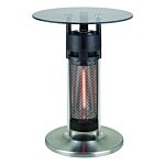 Monterey 1.2kw Glass Table Bar Heater For The Patio