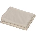 Outsunny 600d Oxford Cloth Furniture Cover 3 Seat Sofa Protector Large Garden Patio Outdoor Waterproof Beige 218x111x63-101cm