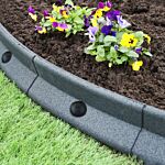 Flexible Lawn Edging Grey 1.2m X 16