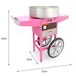 Kukoo Candy Floss Machine & Cart