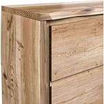 Large Sideboard With Led Light Natural Finish
