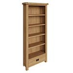 Wooden Bookcase Medium Oak Finish