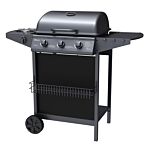 Hampton 3 Burner Gas Bbq Grill