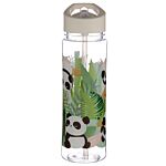 Reusable Pandarama Panda 550ml Water Bottle With Flip Straw