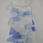 Copis & Glass Drop - Blue & White Glass