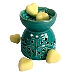 Tree Of Life Oil Burner - Blue