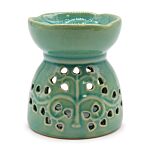 Tree Of Life Oil Burner - Blue