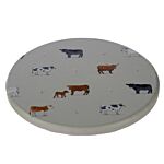 Set Of 4 Novelty Coasters - Willow Farm