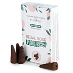 Plant Based Backflow Incense Cones - Regal Rose