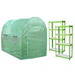 Polytunnel 25mm 4m X 2m With Racking