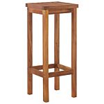 Vidaxl Bar Stools 8 Pcs Solid Wood Acacia