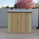 Overlap Pent Shed 6 X 3