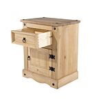 Corona 1 Door, 1 Drawer Bedside Cabinet