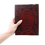 Medium Notebook With Strap - Chakra Mandala