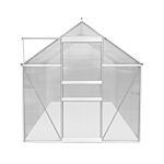 Polycarbonate Greenhouse 6ft X 10ft – Silver