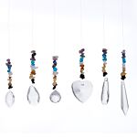 Gemstone Suncatcher - Crystal Chakra