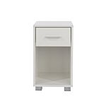 Lido 1 Drawer Compact Bedside Cabinet