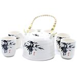 Herbal Teapot Set - White Stone Oriental