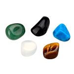 Set Of 5 Luck & Wealth Stones