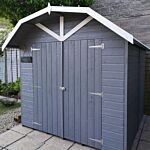 Barn Double Door Shed 7 X 7