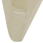 Vidaxl 100 Pcs Stretch Chair Covers Cream