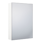 Bathroom Mirror Cabinet White 40 X 60 Cm Modern Beliani