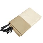 Outsunny 71w X 188lcm Pu Coated Protective Grill Cover - Beige