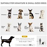 Pawhut Oxfoad Pet Stroller For Small Minature Dogs With Rain Cover Dark Khaki