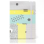 Cool A5 Notebook - Assorted Designs - Golden Abstract