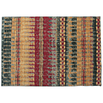 Area Rug Multicolour 160 X 230 Cm Flat Weave Beliani