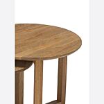 Stow Nest Of Tables Oak